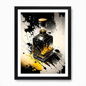 Bottle Of Whiskey 1 Art Print