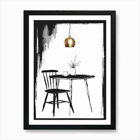 Dining Room Art Print