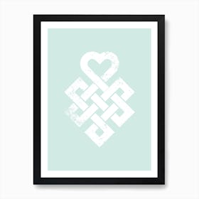 Love cycle Art Print