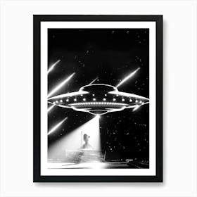 Taylor Swift  Down Bad From Ttpd  Eras Tour Ufo Space Set Art Print