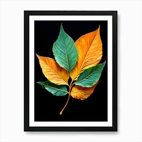 Leaves Of Autumn Art Print