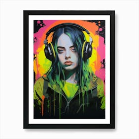 Billie Eilish (2) Art Print