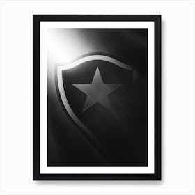 Botafogo Brazil Football Art Print