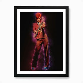 Spirit Of David Bowie Art Print