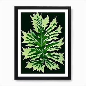 Wormwood Leaf Vibrant Inspired 3 Affiche