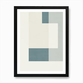 Abstract Geometric Shapes 05 116 Art Print