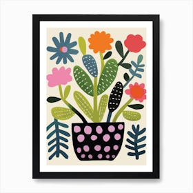 Cactus Garden 2 Art Print