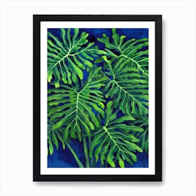 Philodendron Xanadu 1 Art Print