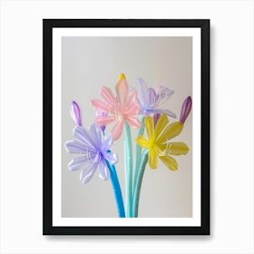 Dreamy Inflatable Flowers Agapanthus 2 Art Print