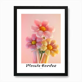 Dreamy Inflatable Flowers Poster Cineraria 2 Art Print