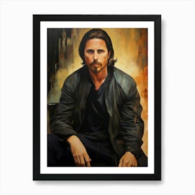 Christian Bale (4) Art Print