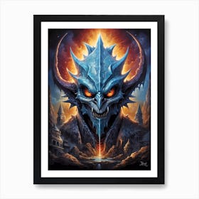 Demon'S Head Art Print