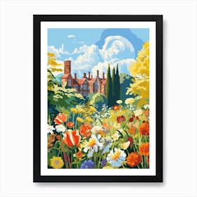 Sissinghurst Castle Garden United Kingdom Illustration 1 Art Print