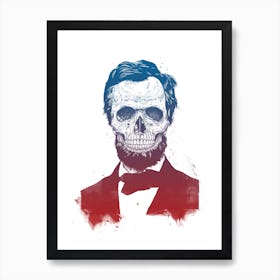 Dead Lincoln Art Print