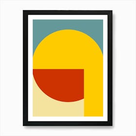 Mid Modern 01 Art Print