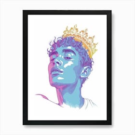 Portrait Of A Young Man 13 Art Print