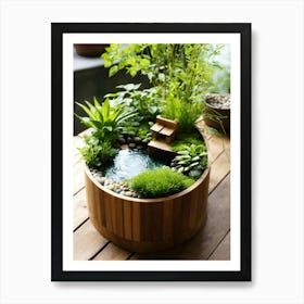 Miniature Garden Art Print