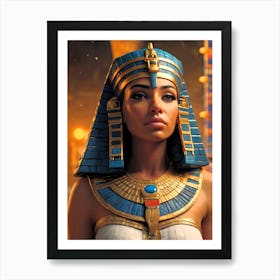 Cleopatra Portrait Artwork 14 Affiche