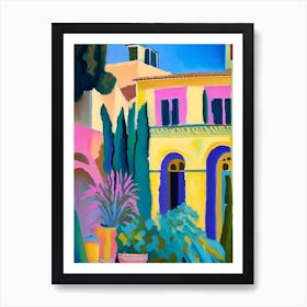 Villa Medici, Italy Abstract Still Life Art Print