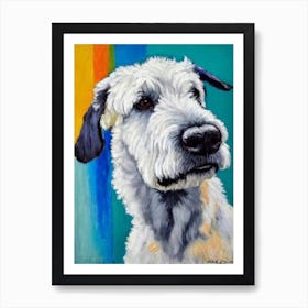 Bouvier Des Flandres 2 Fauvist Style Dog Art Print