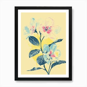 Watercolor Flowers 23 Art Print