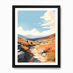 The Kerry Way Ireland 1 Hiking Trail Landscape Art Print