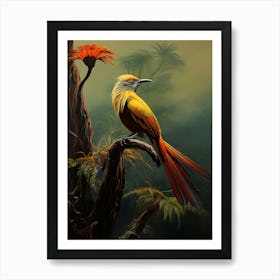 Feathers of Paradise: Wilson's Bird-of-Paradise Art Art Print