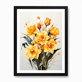 Bouquet Of Inspiration Art Print