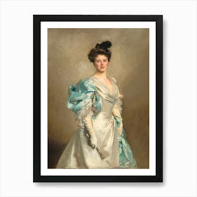 Mary Crowninshield Endicott Chamberlain (Mrs. Joseph Chamberlain) (1902), John Singer Sargent Art Print