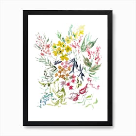 Wild Flowers Art Print