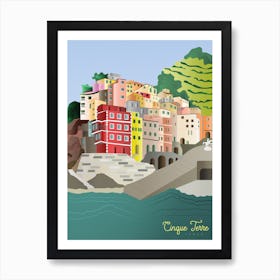 Cinque Terre Italy Art Print