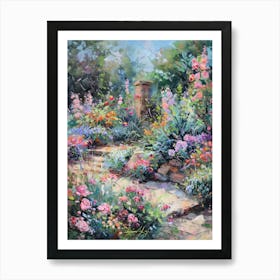  Floral Garden Wild Bloom 4 Art Print