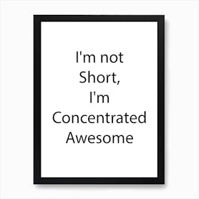 Sarcastic Quote 17 Art Print