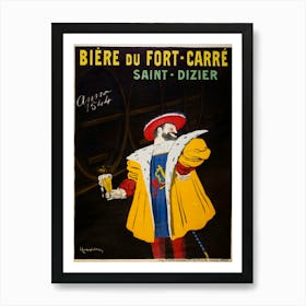 Beer From Fort Carré, Saint Dizier, Leonetto Cappiello Art Print