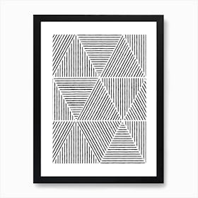 Abstract Lines Three Art Print