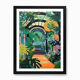 Gardens By The Bay, Singapore Painting 3 Art Print