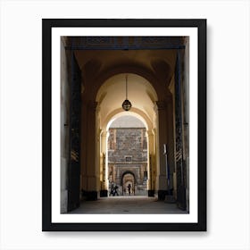 Archway At Oxford University Art Print