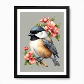 Chickadee 1 Art Print