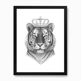 The Tiger King Art Print