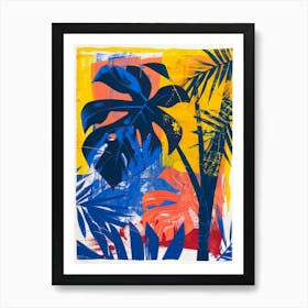 'Palm Trees' 2 Art Print