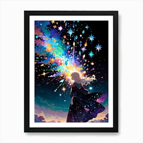 Starry Night 163 Art Print