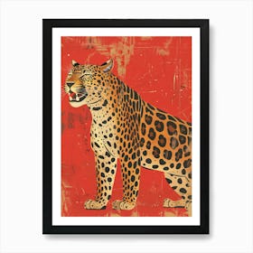 Leopard 19 Art Print