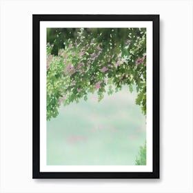 Peneda Water Colour Poster Art Print