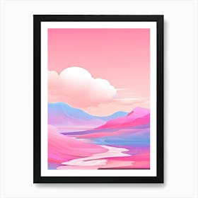 Landscape Painting 20 Art Print