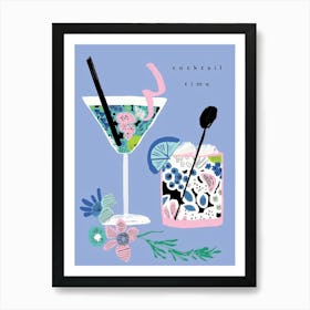 Cocktail Time Art Print