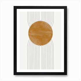 Circle Of Wires Art Print