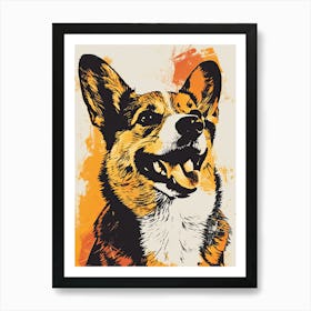 Corgi 1 Art Print