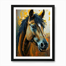 Horse Painting 1 Art Print