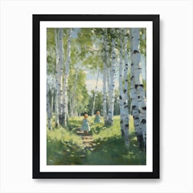 Birch Trees 2 Art Print