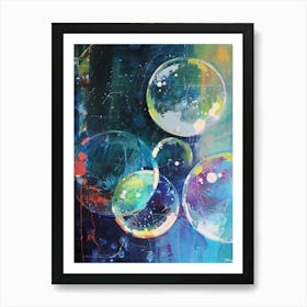 Bubbles 16 Art Print
